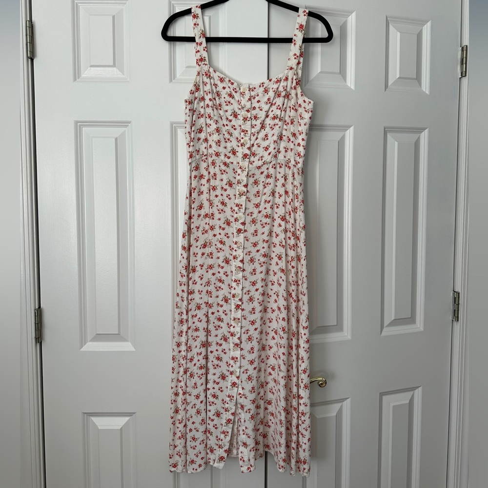 Reformation Floral Tea Dress